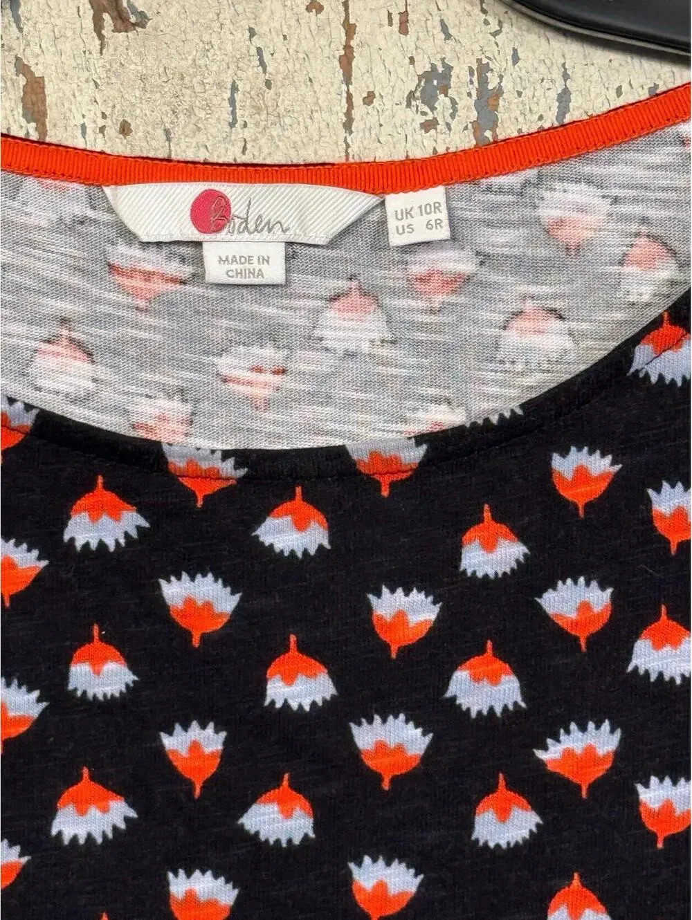 Women’s Boden Knee-length Pattern dress size 6